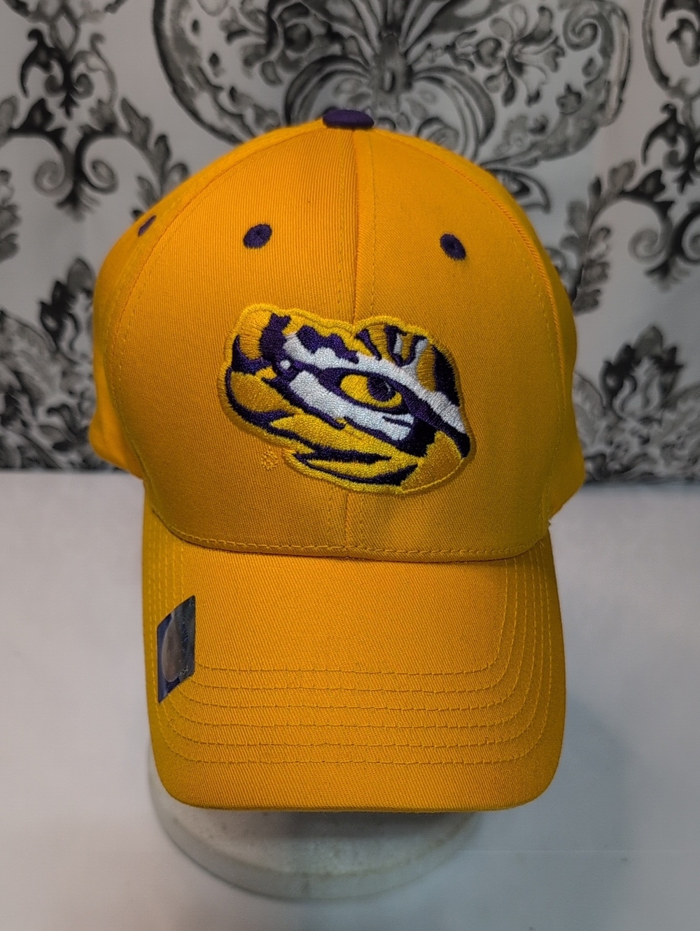 LSU Tigers Yellow Tiger Eye Baseball Hat